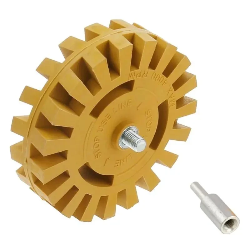 Car Decal Remover Rubber Wheel Eraser – Safe & Easy to Use