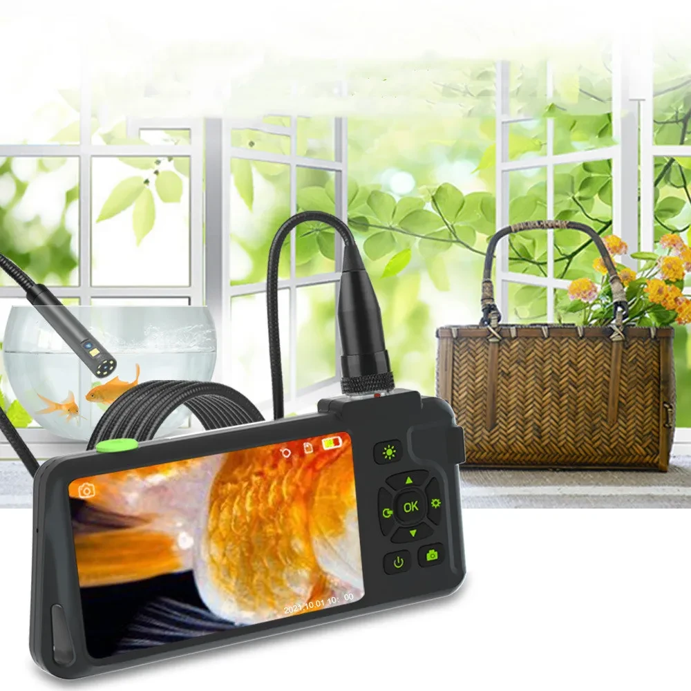 Handheld Endoscope with 1080p Camera – Pipeline & Car Inspection Tool