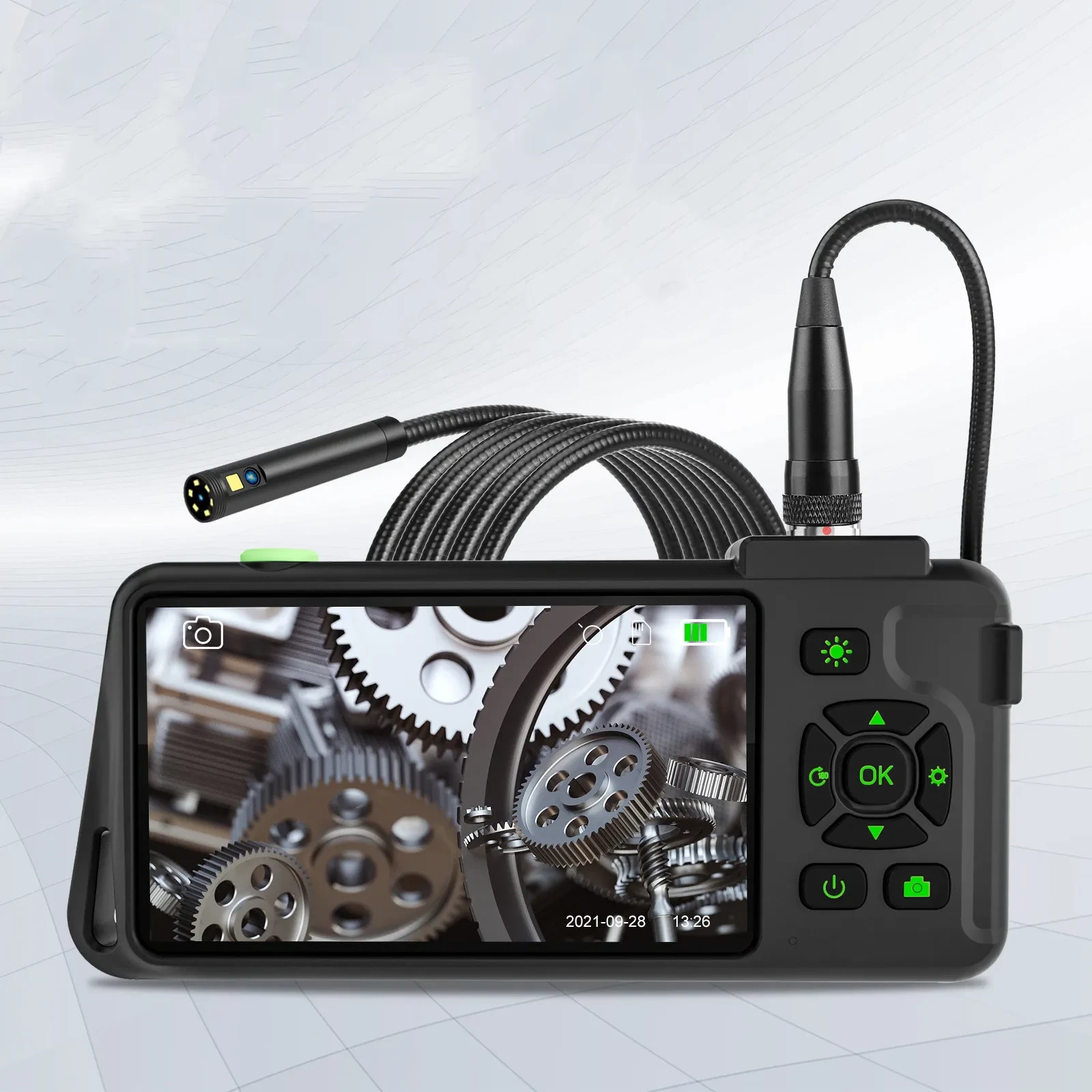 Handheld Endoscope with 1080p Camera – Pipeline & Car Inspection Tool