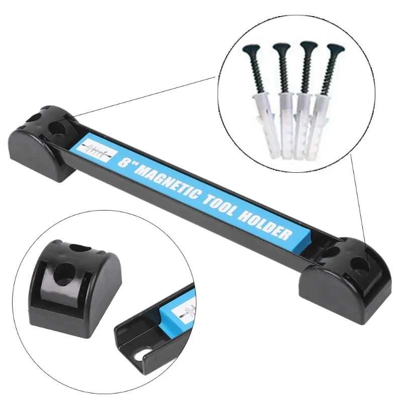 Magnetic Tool Holder Organizer – Heavy-Duty Wall Mount Strip