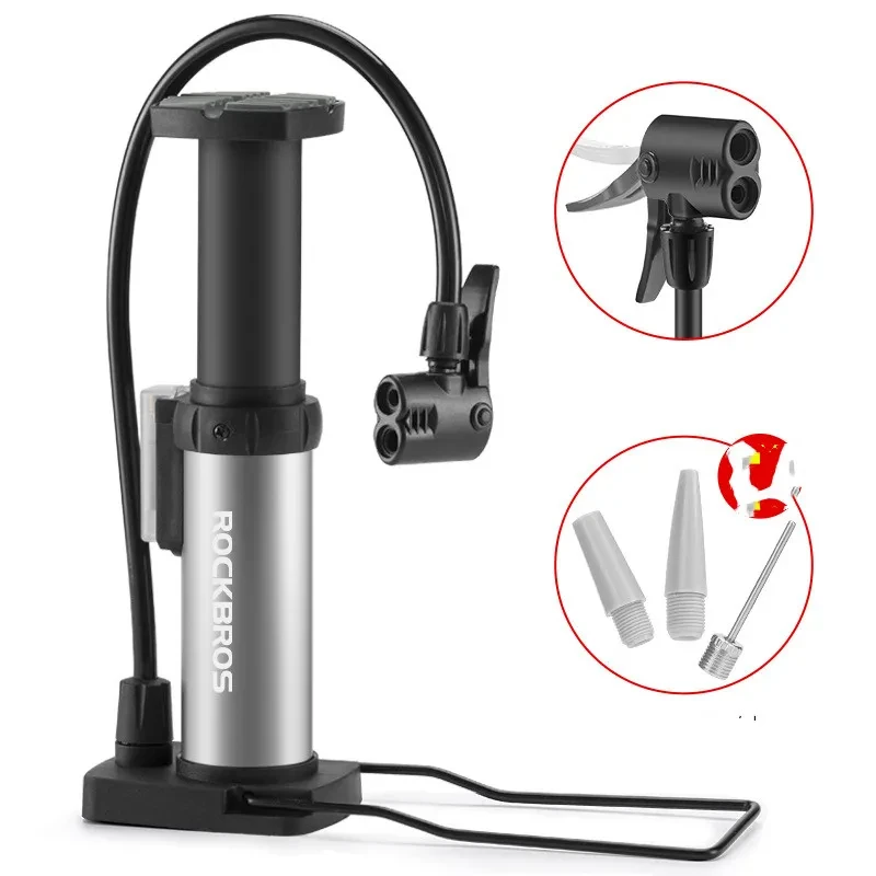 Durable Portable Air Pump – Car, Motorcycle & Ball Foot Inflator