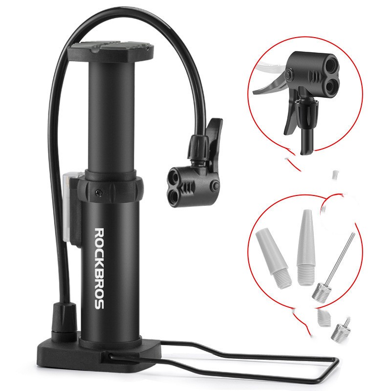 Durable Portable Air Pump – Car, Motorcycle & Ball Foot Inflator