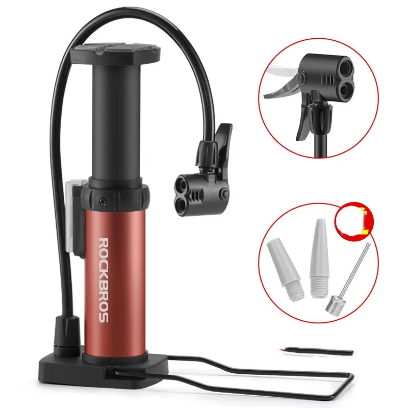 Durable Portable Air Pump – Car, Motorcycle & Ball Foot Inflator