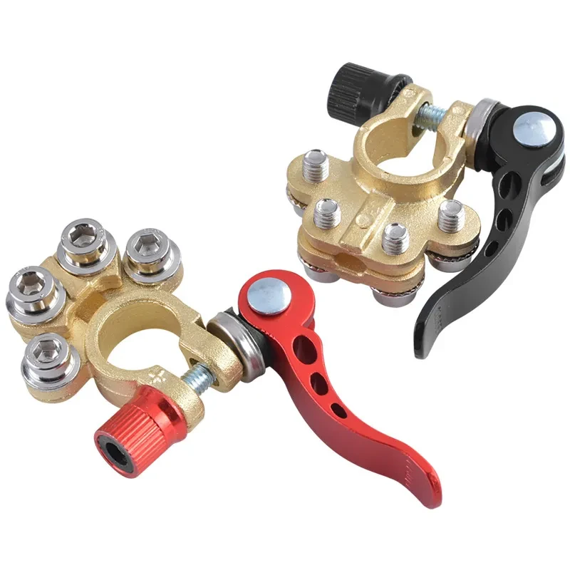 Brass Car Battery Terminal Connectors – Quick Release Pile Head Clips