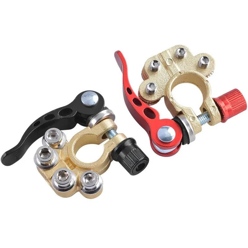 Brass Car Battery Terminal Connectors – Quick Release Pile Head Clips