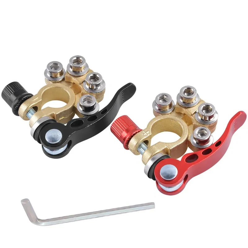 Brass Car Battery Terminal Connectors – Quick Release Pile Head Clips
