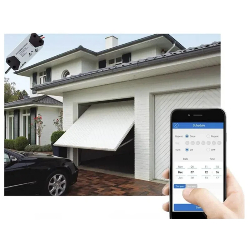 WiFi Garage Door Controller – Smart App & Voice Assistant Opener