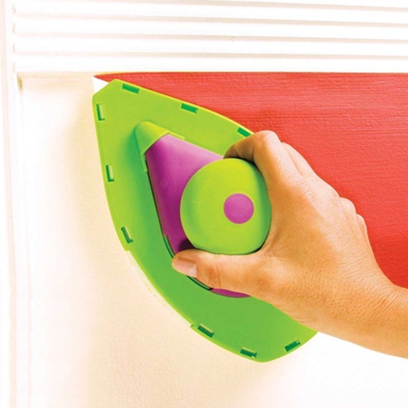 Multi-Function Paint Roller Kit – Sponge Pads, Tray & Handle Tools