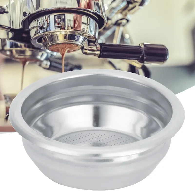 58mm Single & Double Porous Filter Bowl Basket for Semi-Automatic Coffee Machine