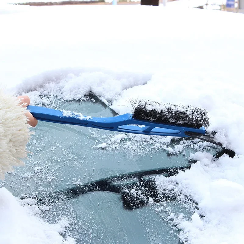 2-in-1 Multifunctional Snow Shovel – Strong ABS Ice & Snow Cleaner