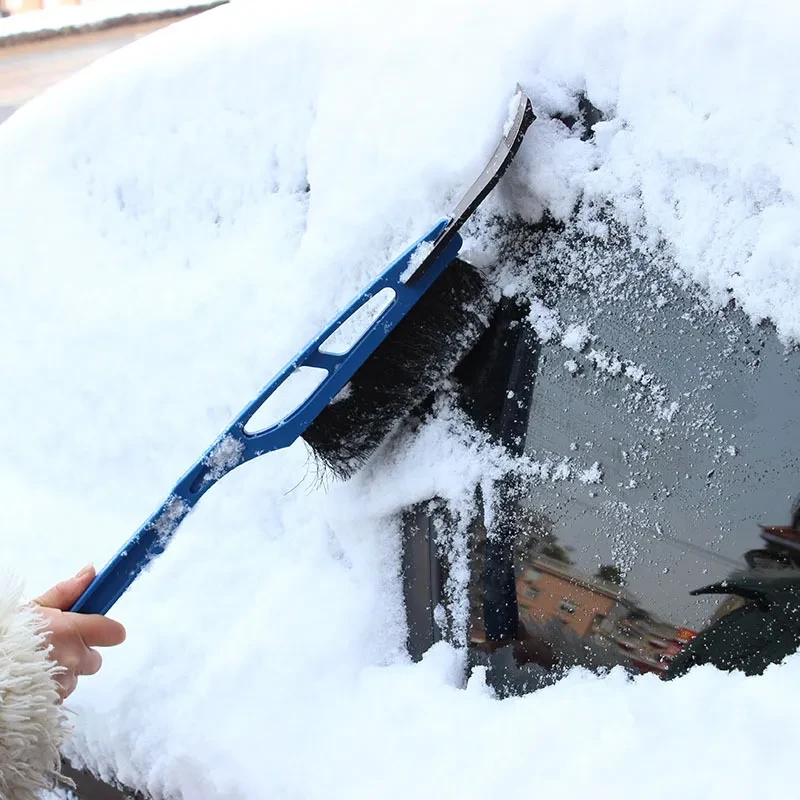 2-in-1 Multifunctional Snow Shovel – Strong ABS Ice & Snow Cleaner