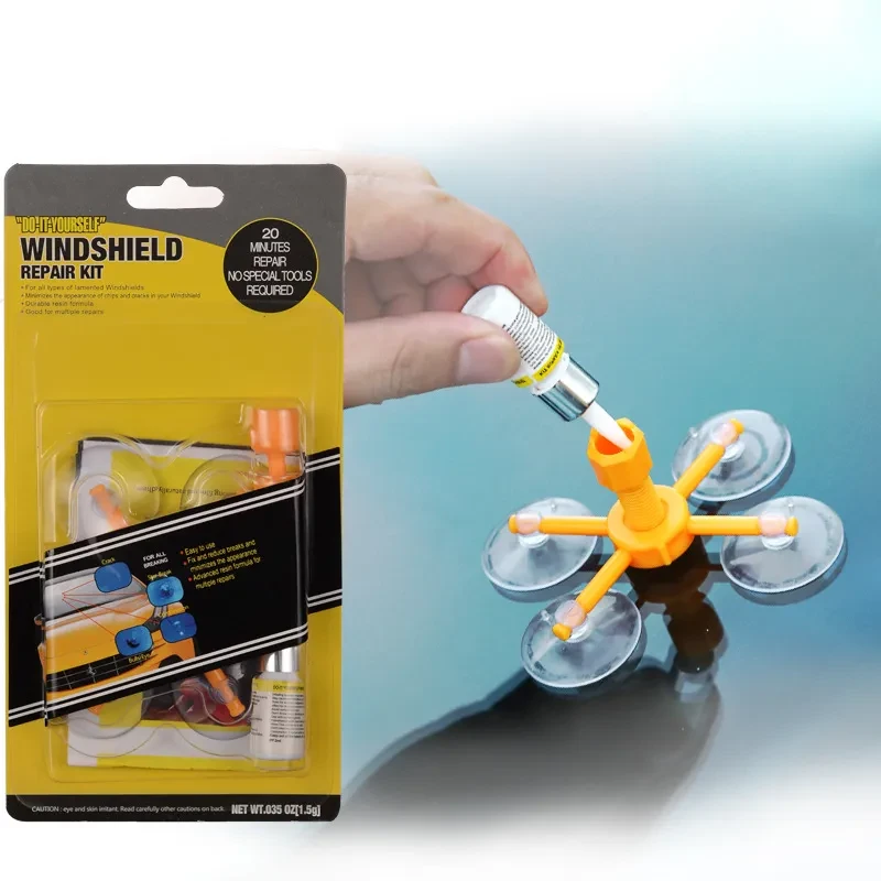 DIY Windshield Repair Kit – Quick Fix for Broken & Cracked Auto Glass