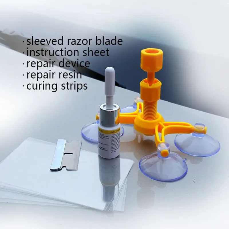 DIY Windshield Repair Kit – Quick Fix for Broken & Cracked Auto Glass