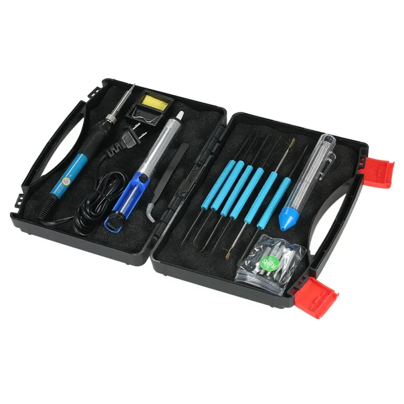 KOGEEK 16-in-1 Soldering Kit – 60W Adjustable Iron with Case
