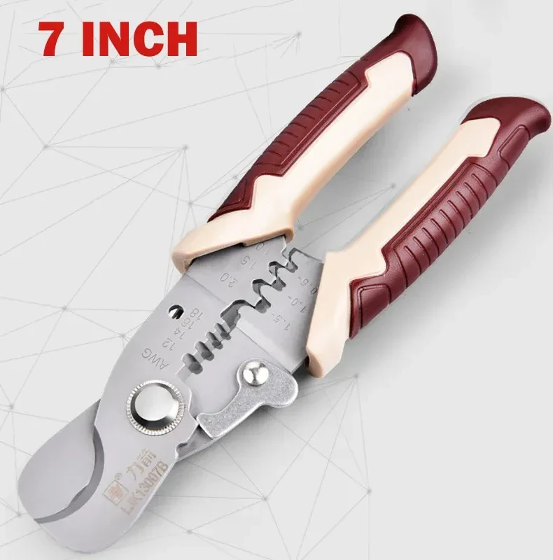 Electrician Crimper & Wire Stripper β Multi-Function Cable Cutter