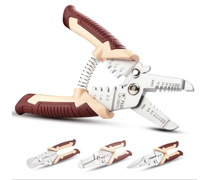 Electrician Crimper & Wire Stripper β Multi-Function Cable Cutter