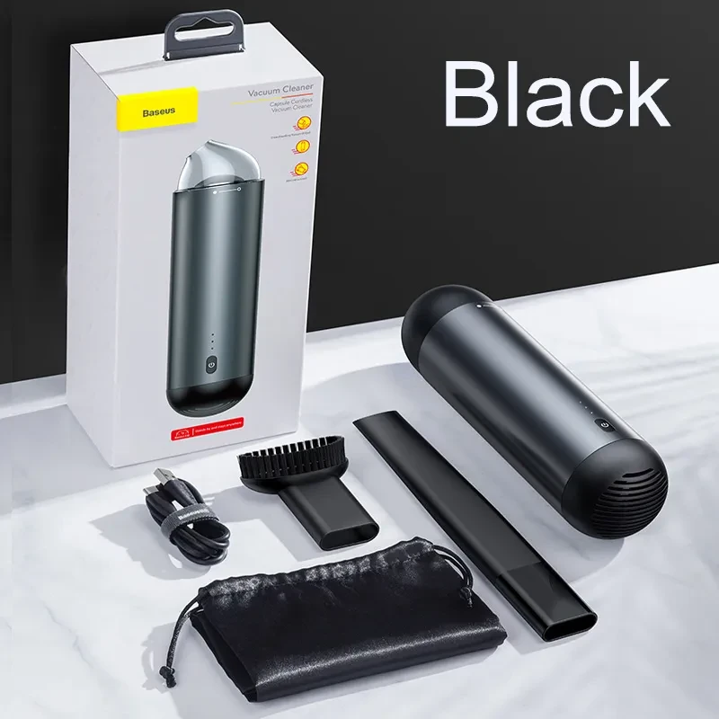 Baseus Pocket Cordless Mini Car Vacuum Cleaner – Portable & Wireless
