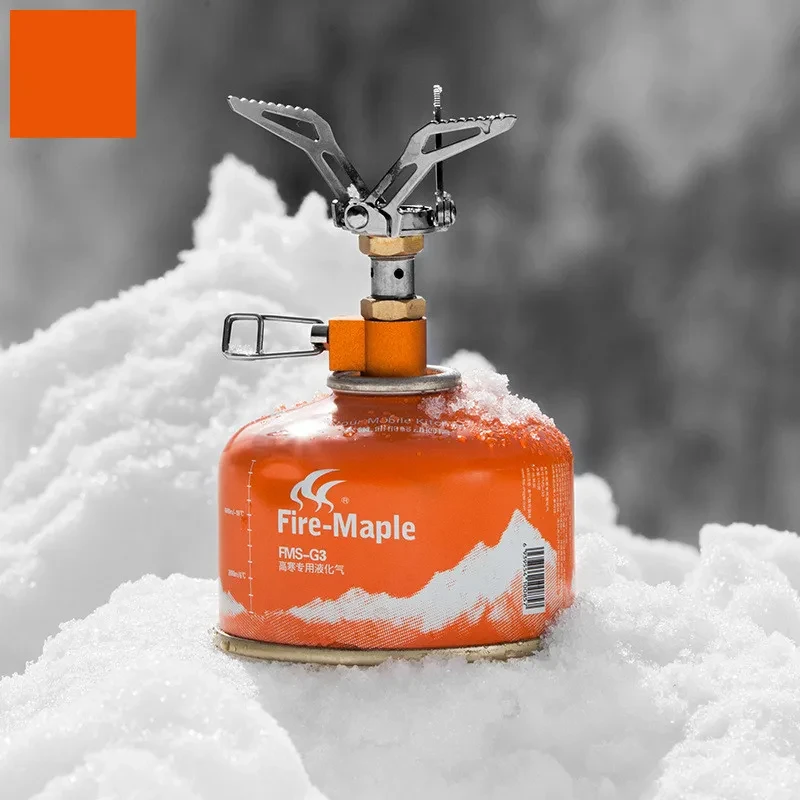 Portable Titanium Mini Gas Stove – Camping & Outdoor Cooking