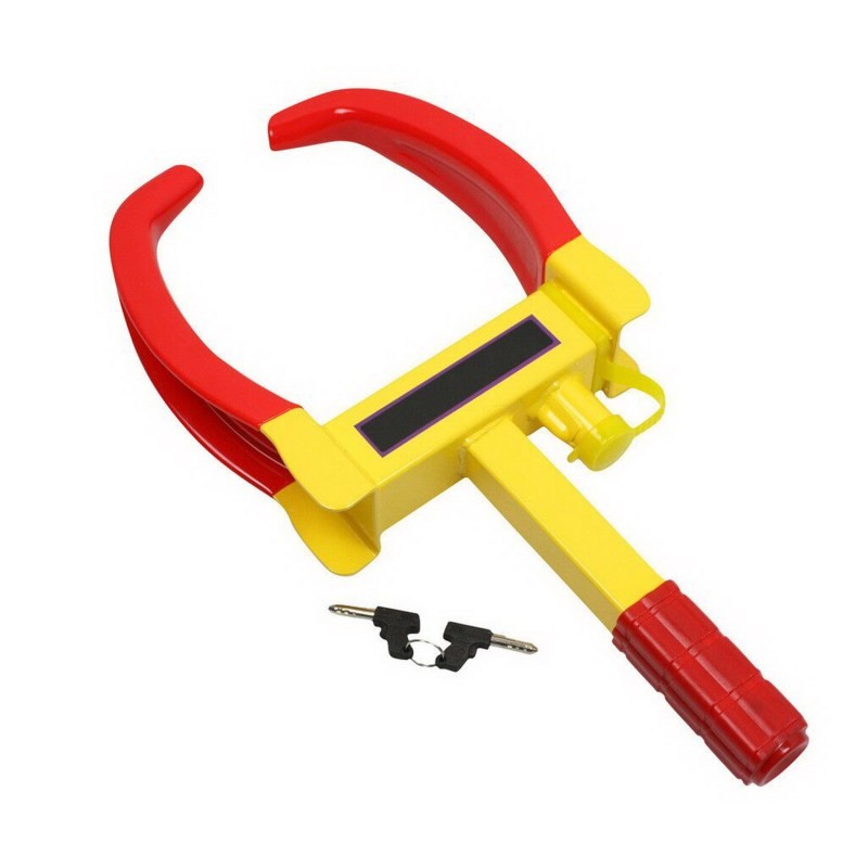 Heavy-Duty Car Wheel Lock – Anti-Theft Parking Security Device