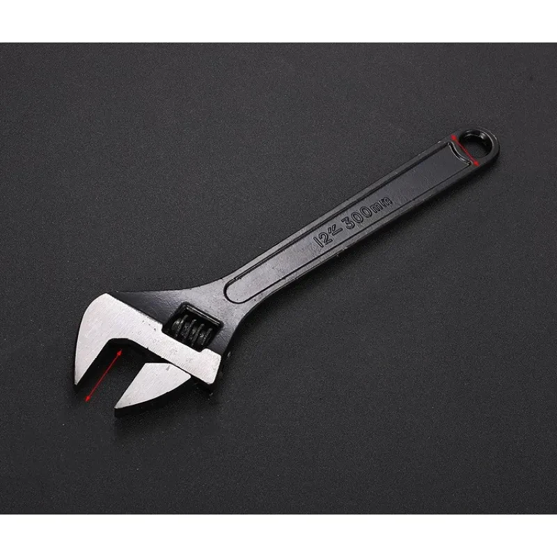 Heavy-Duty Stainless Steel Adjustable Open-End Wrench Tool