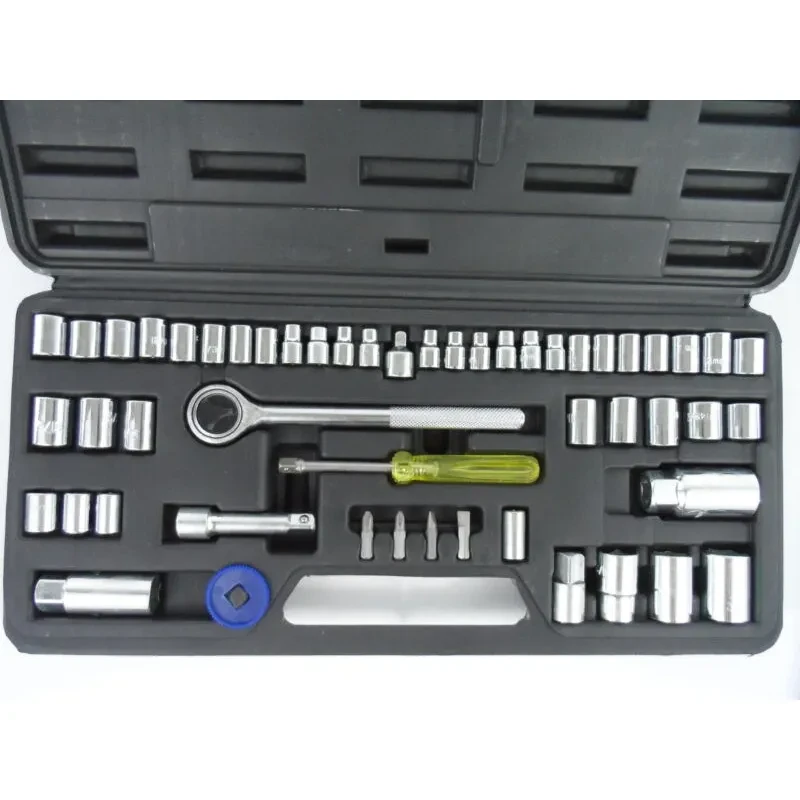Multi-Size 52PCS Socket Wrench Set for Auto & Garage Work
