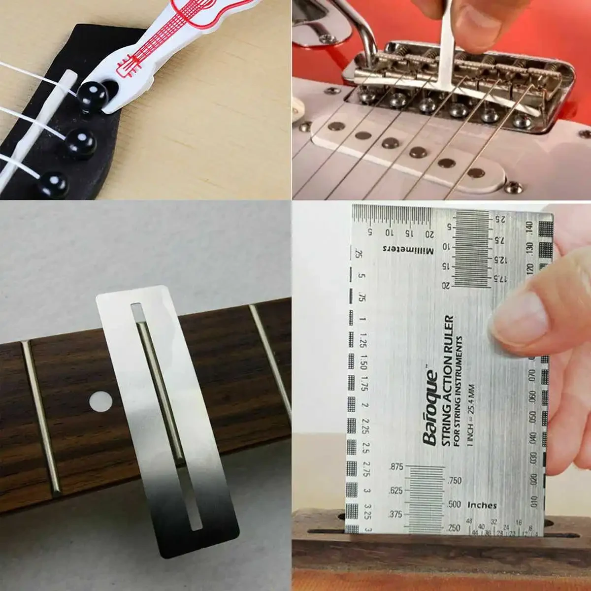 11 Pcs Guitar Repair Tool Kit – 4-in-1 Maintenance Accessories Set