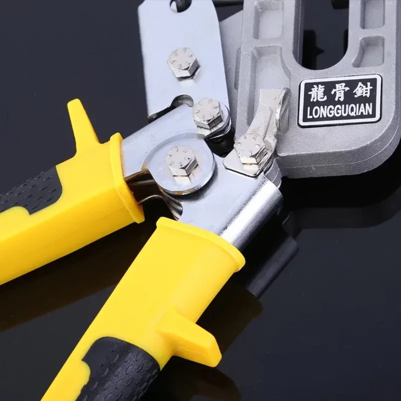 One-Handed Steel Keel Pliers – Ceiling Fixing & Drilling Tool