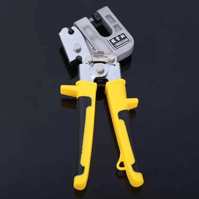 One-Handed Steel Keel Pliers – Ceiling Fixing & Drilling Tool
