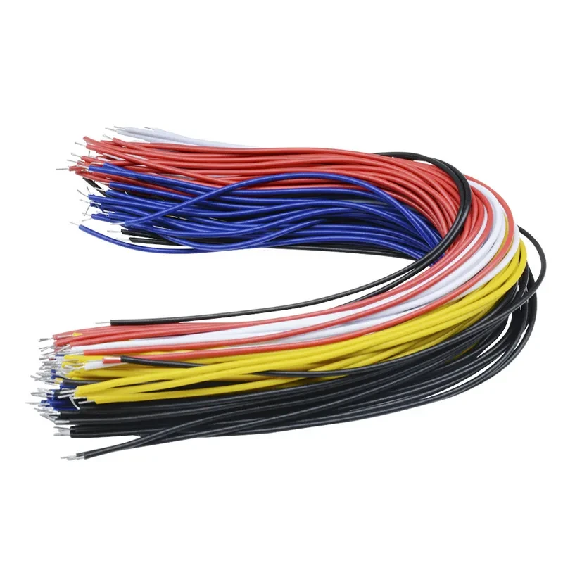 Double-Head Tinned Jumper Wire – 20CM DIY Breadboard Cable (100pcs)