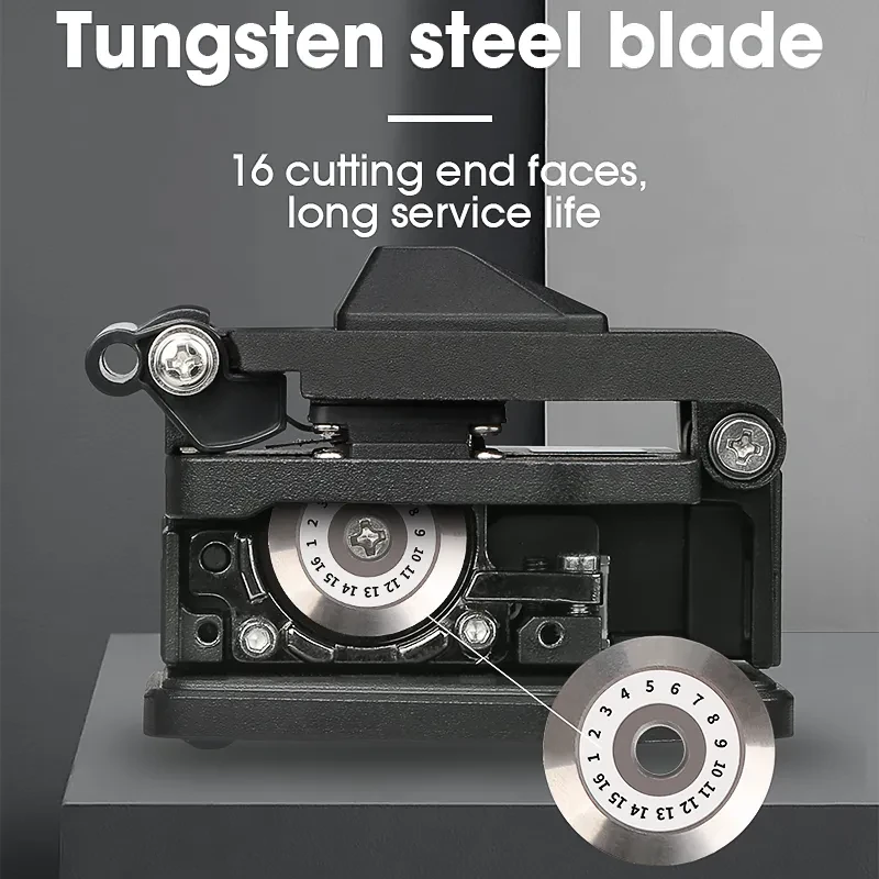 High-Precision Optical Fiber Cleaver for Cold Splicing & Fusion