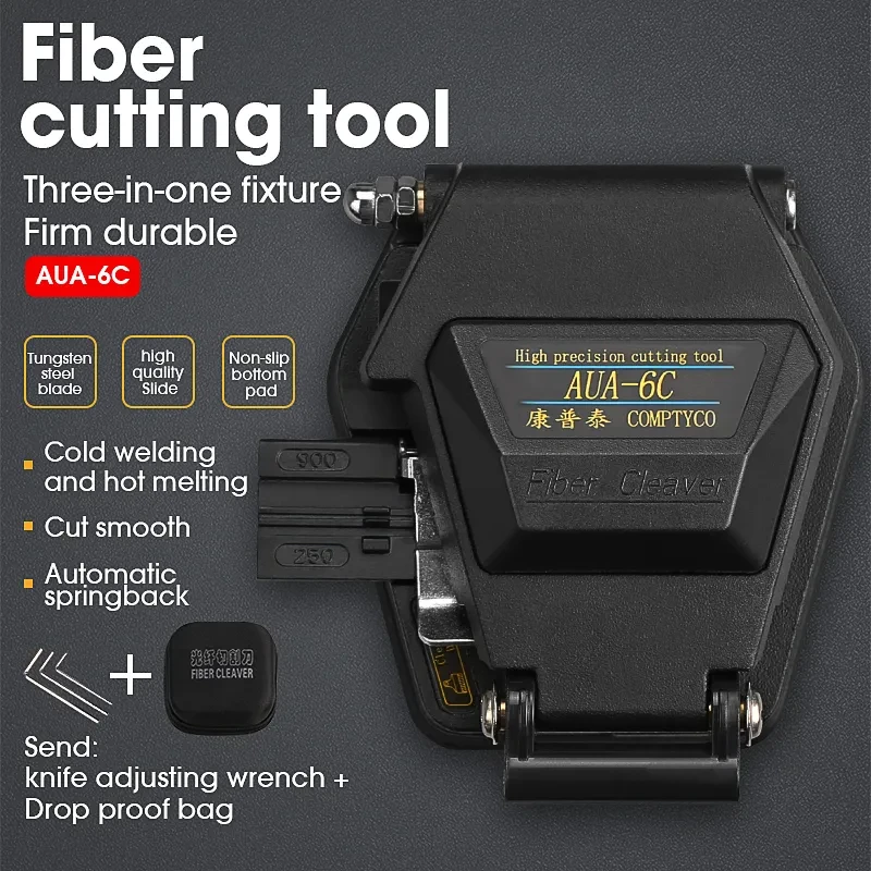 High-Precision Optical Fiber Cleaver for Cold Splicing & Fusion