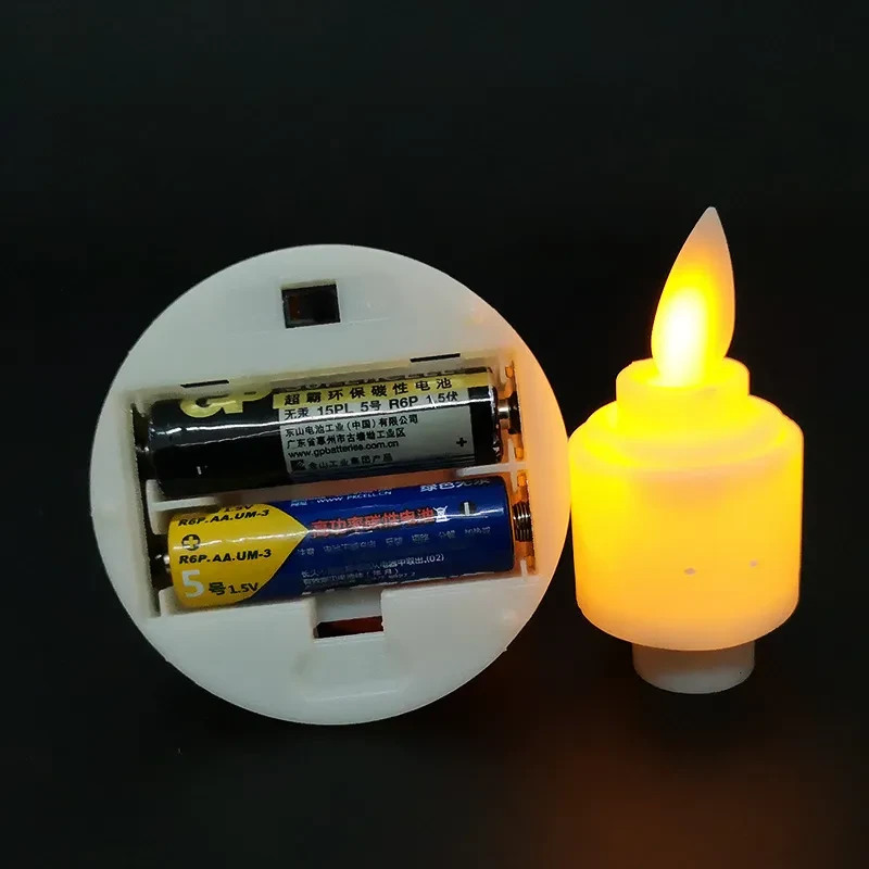 Electronic Swing Candle Light – 6.5cm Cylindrical LED Flameless