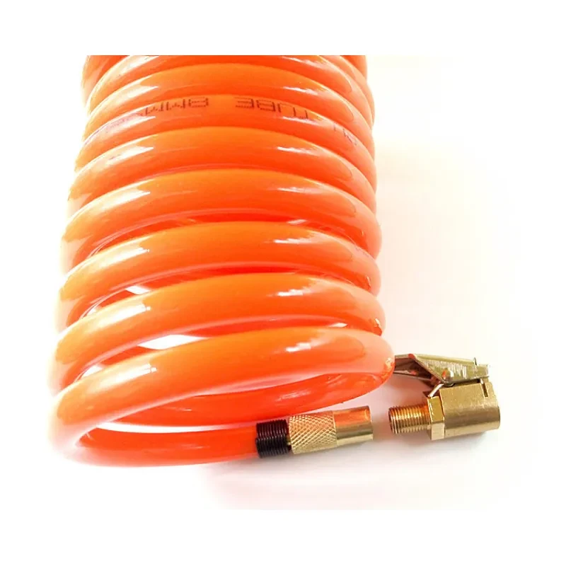 Brass Tire Inflator Adapter Clamp β 8mm Quick Connector Air Pump Valve