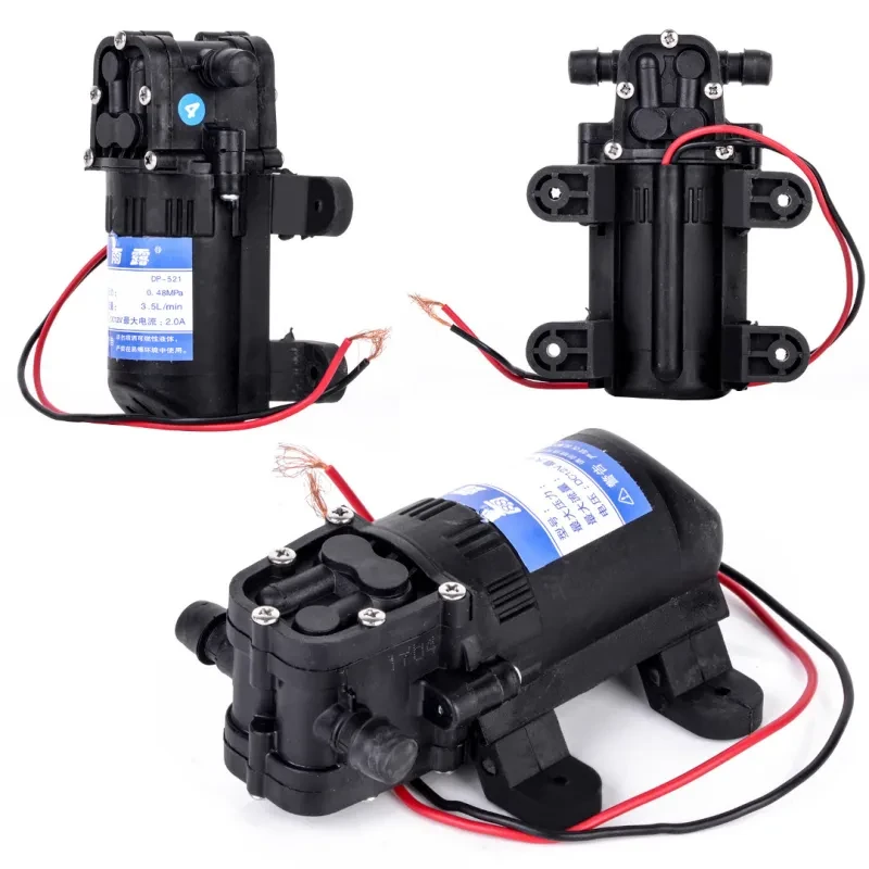 Portable 12V Electric Submersible Water Pump – 3.5L/min High Pressure