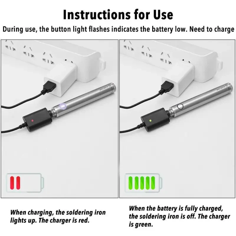 Wireless Lithium Battery Soldering Iron Set – Low Voltage Welding Kit