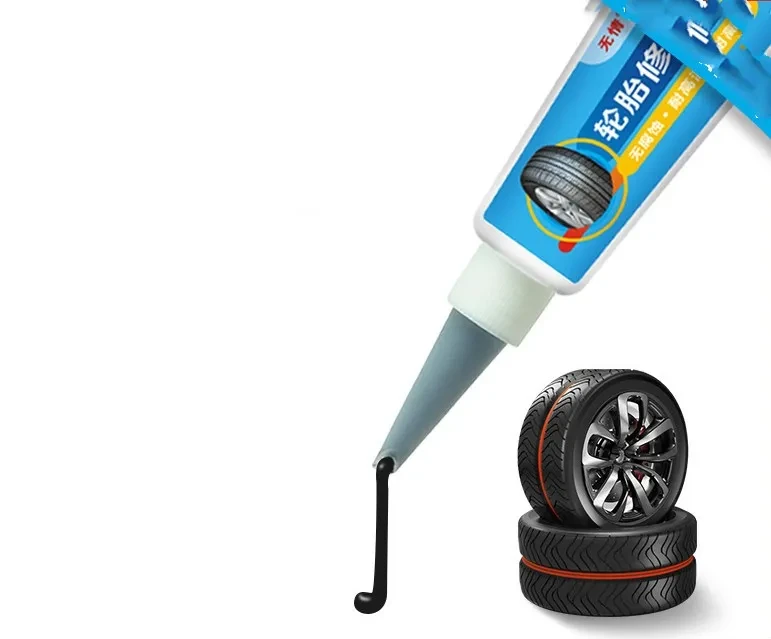 Strong Car Tire Repair Glue – Fix Sidewall Cuts & Rubber Damage