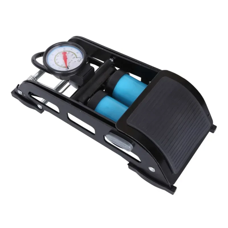 Dual-Cylinder Foot Pump 160PSI | Bicycle, Ball & Car Inflator