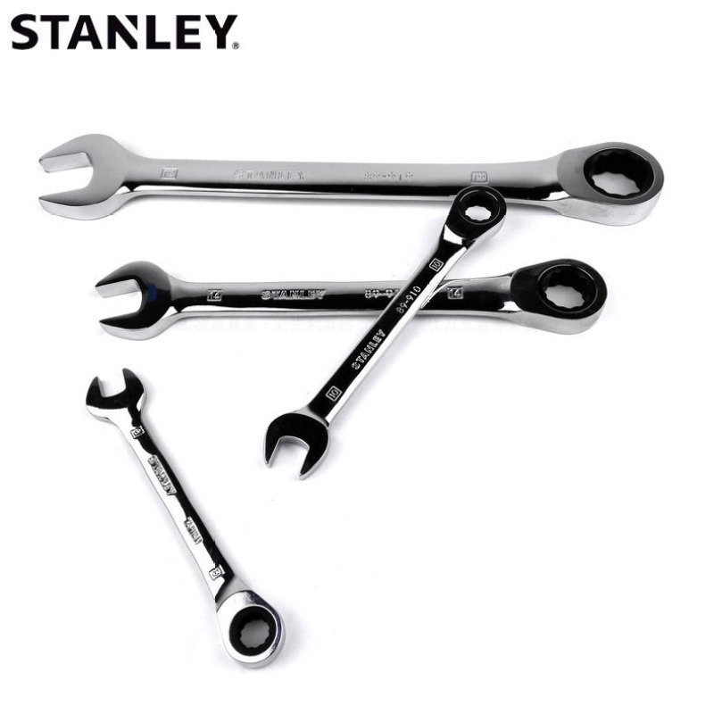 Stanley 9mm Metric Ratchet Wrench Dual-Purpose Chrome Vanadium