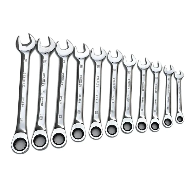 Stanley 9mm Metric Ratchet Wrench Dual-Purpose Chrome Vanadium