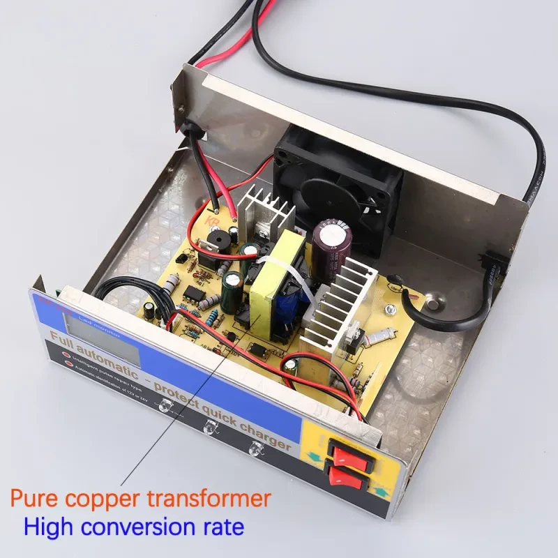 Fully Automatic Car Battery Charger 12V/24V Smart Pulse Repair