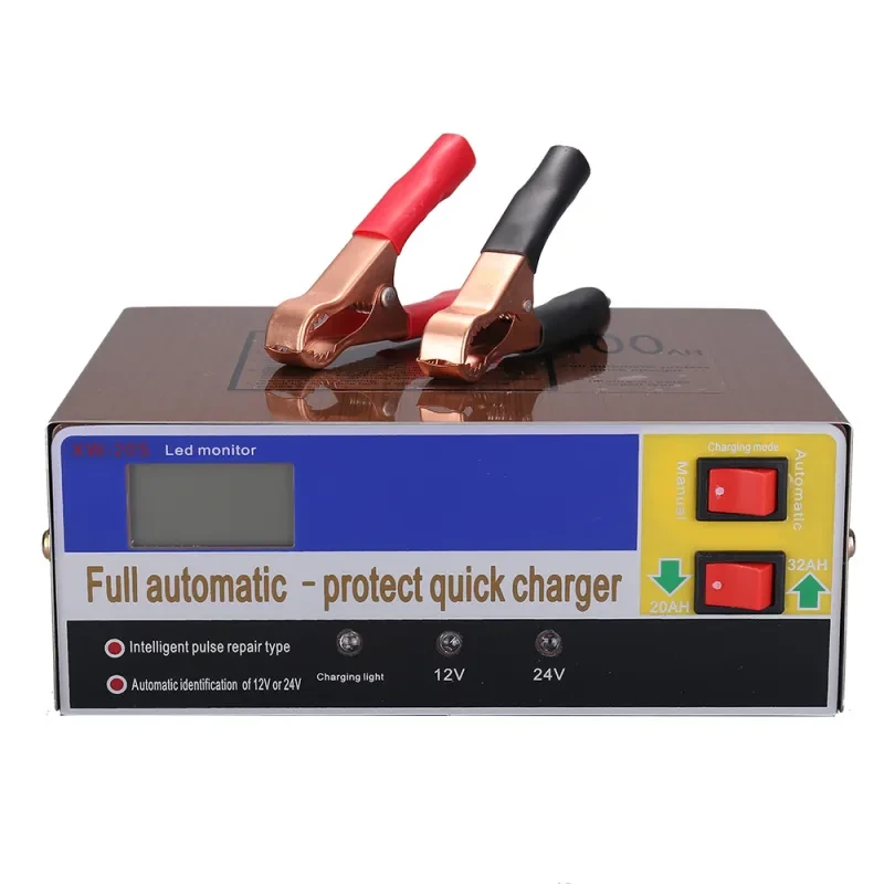 Fully Automatic Car Battery Charger 12V/24V Smart Pulse Repair