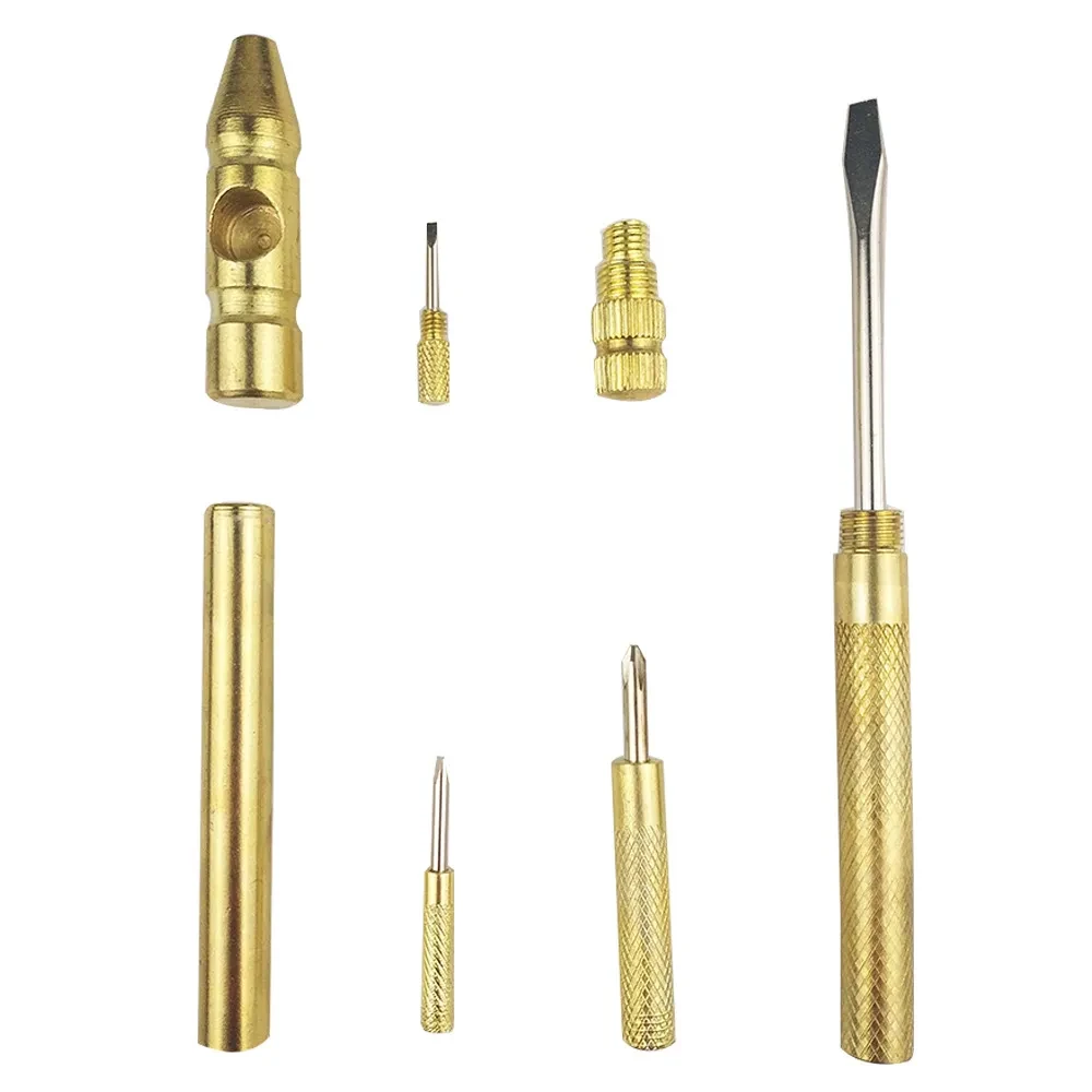 Mini Copper Hammer Multi-Function Screwdriver Household Tool