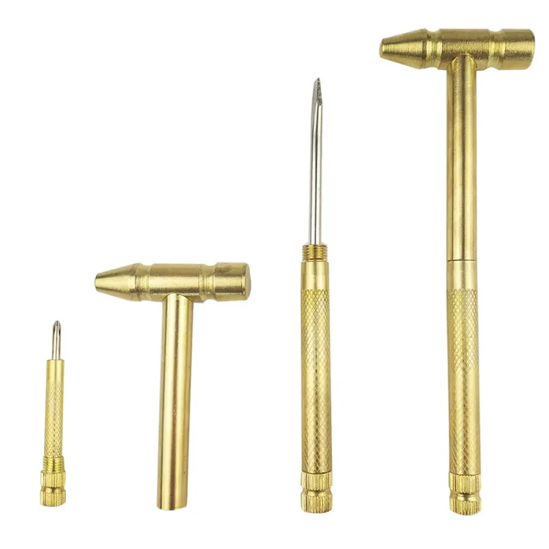 Mini Copper Hammer Multi-Function Screwdriver Household Tool