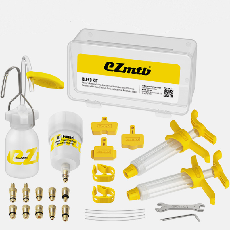 Bicycle Hydraulic Disc Brake Oil Bleed Kit Tools for Shimano & More