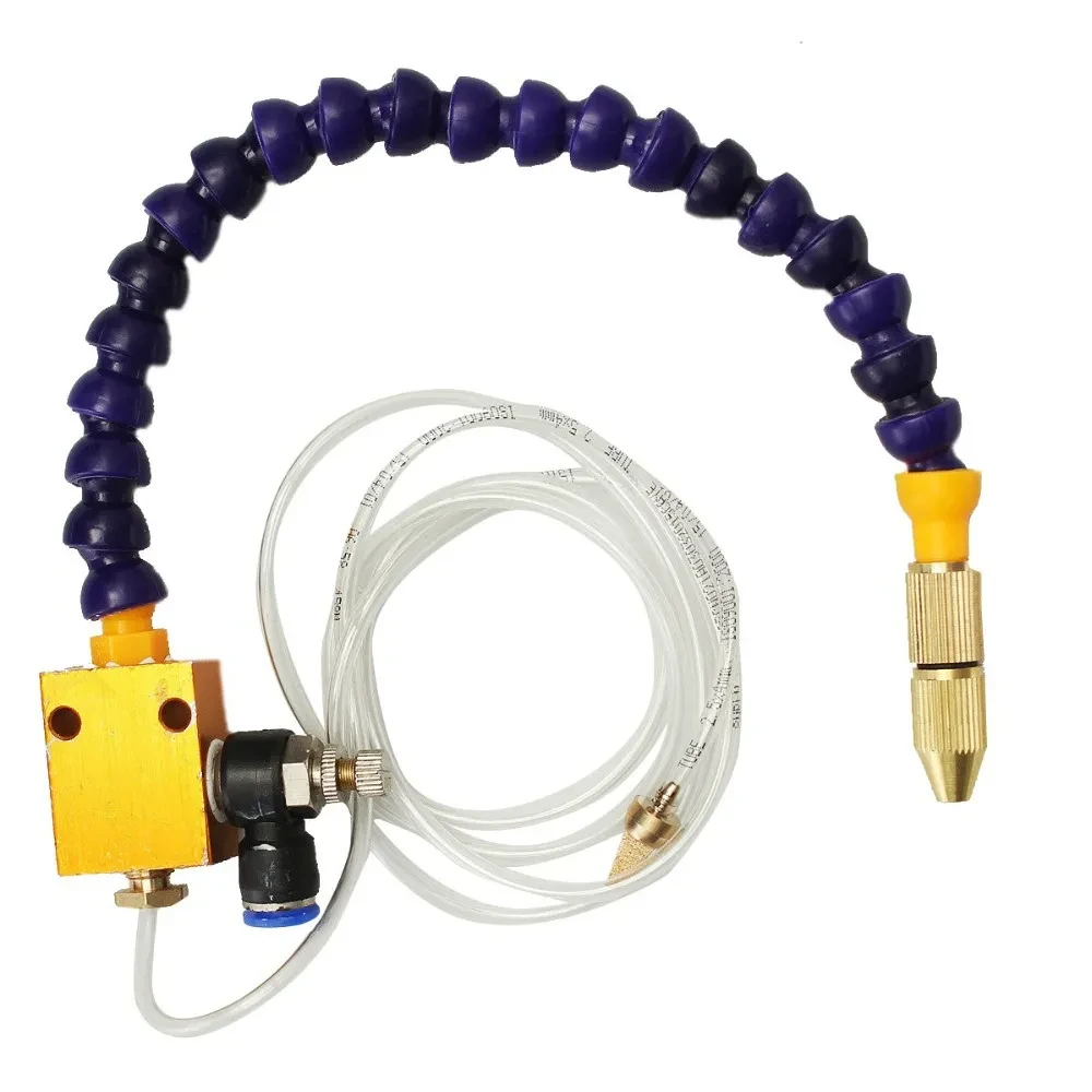 Durable CNC Mist Coolant Spray System for Lathe & Milling Machines