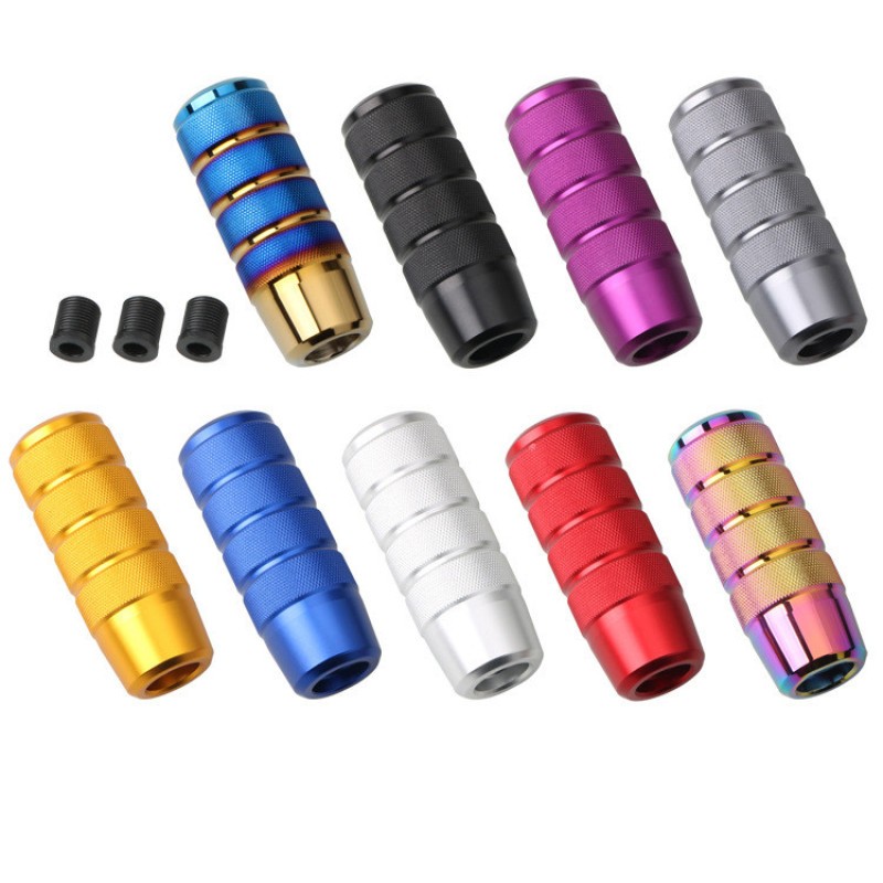 Universal Aluminum Alloy Gear Shift Knob | Frosted Colorful Design