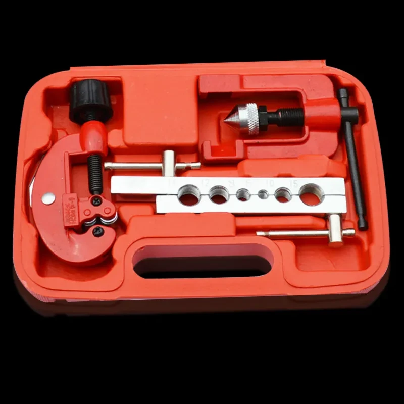 Copper & Aluminum Tube Expander Reamer Set | 8pc Pipe Flaring Tool