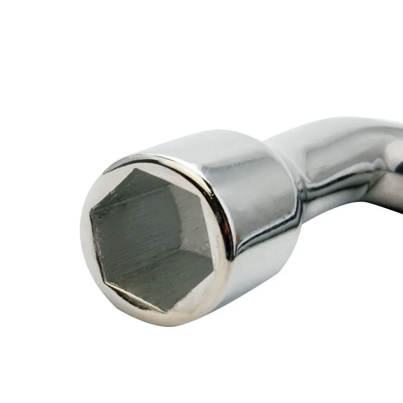 Heavy-Duty L-Shaped Wrench | Chrome Vanadium Steel Metric Tool