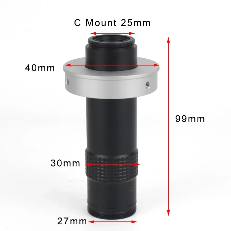 130X Industrial Camera Lens | High Precision Monocular Microscope Lens