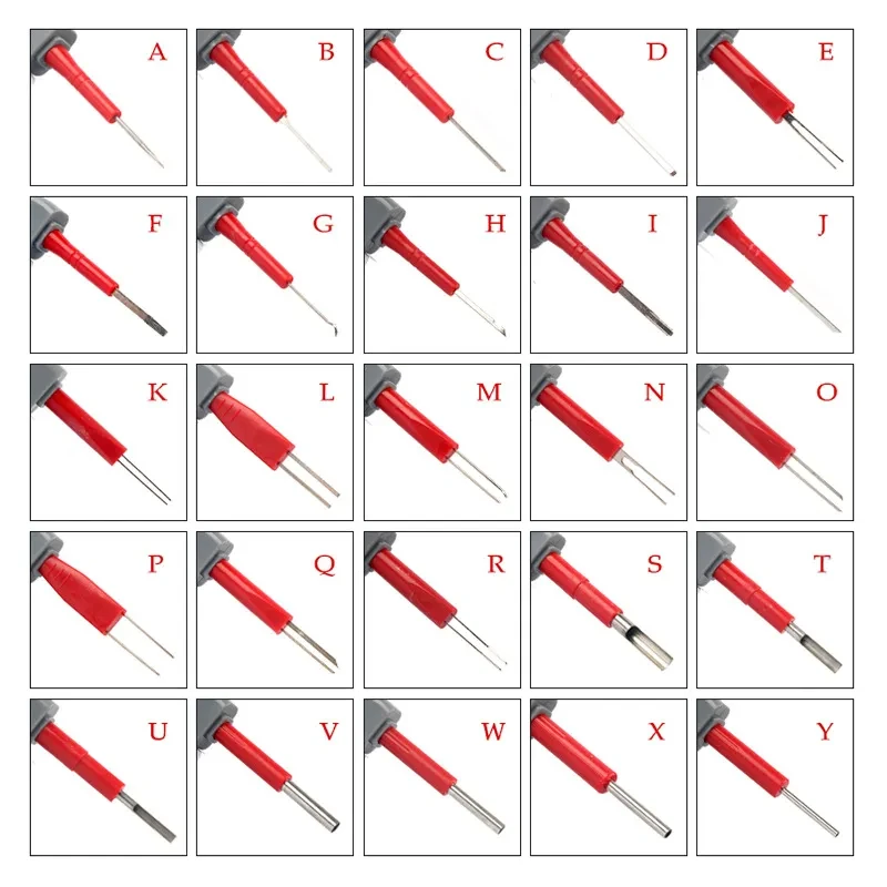 25pcs Car Terminal Removal Tool Set | Wire Pin Extractor Kit